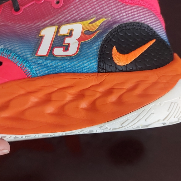 Nike PG 6 Hot Wheels Blue Paul George Basketball Shoes DH8446-400 Mens Size 11.5 - Picture 11 of 13